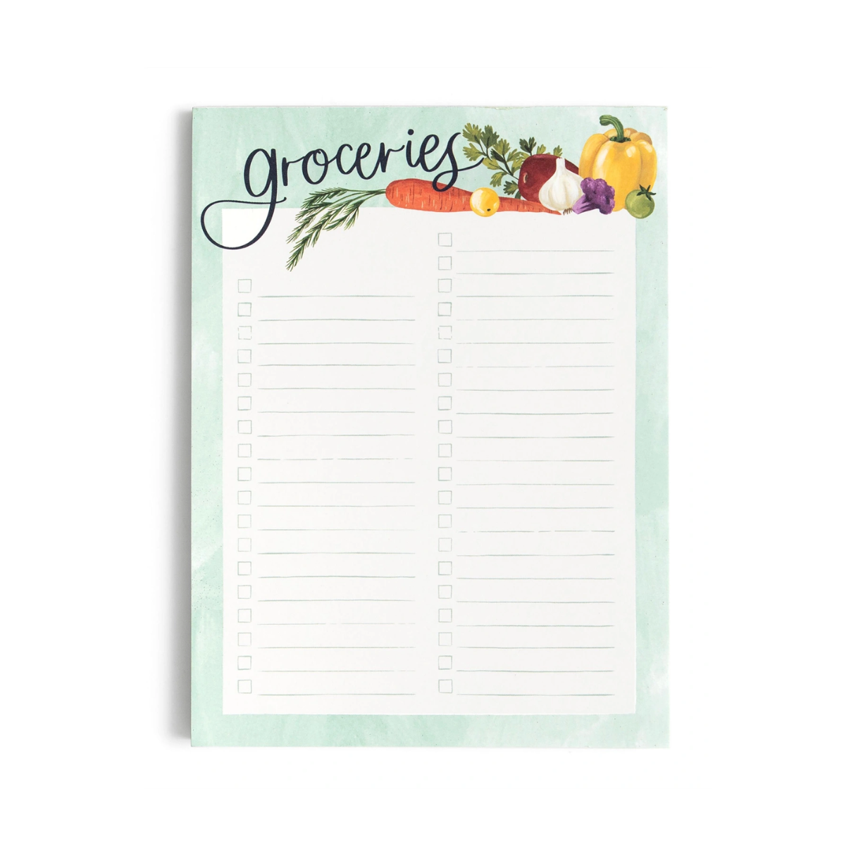 Groceries Notepad