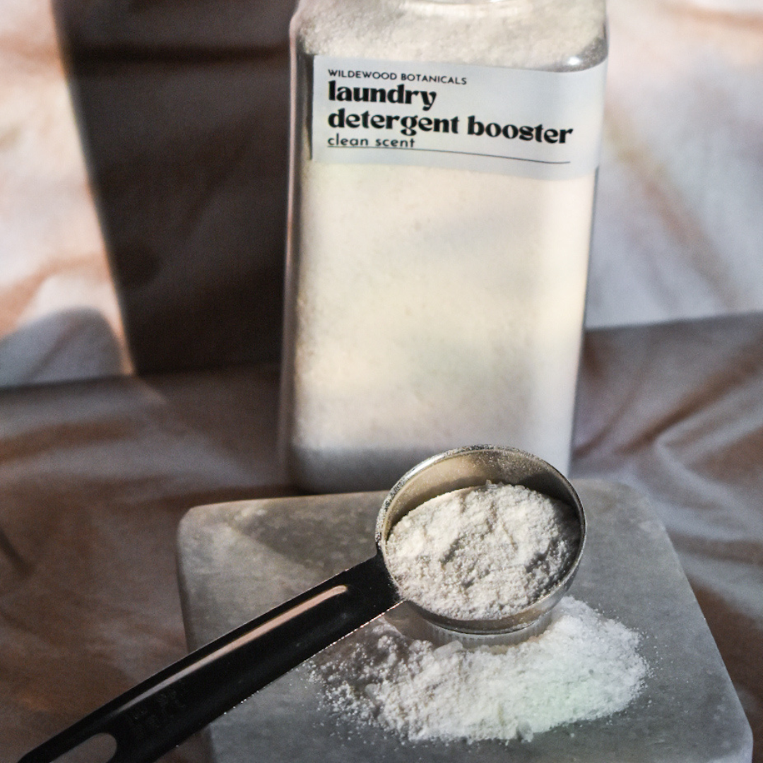 laundry detergent scent booster powder - clean scent by wildewood botanicals