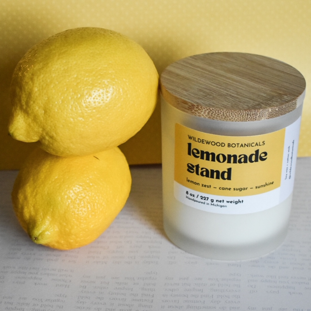 Lemonade Stand Soy Candle