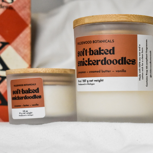 Soft-baked Snickerdoodles Soy Candle