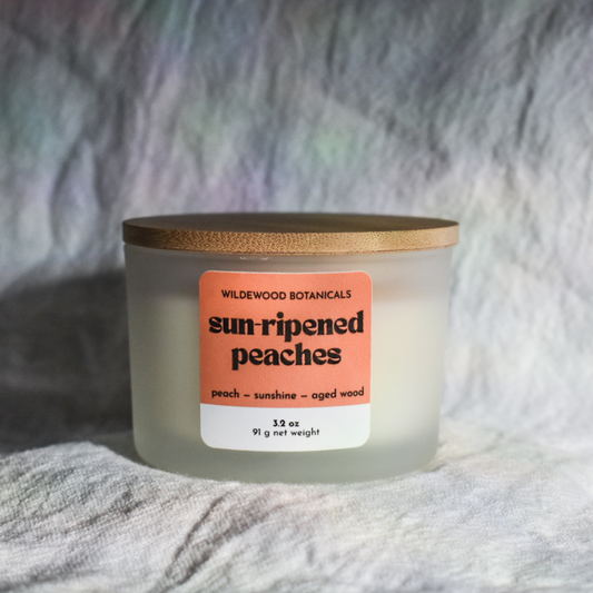 Sun-ripened Peaches Soy Candle