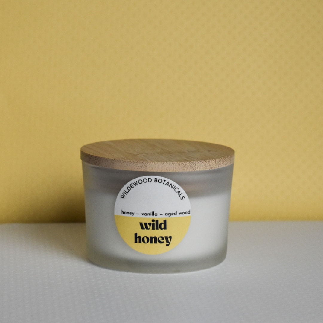 Wild Honey Soy Candle - Wildewood Botanicals