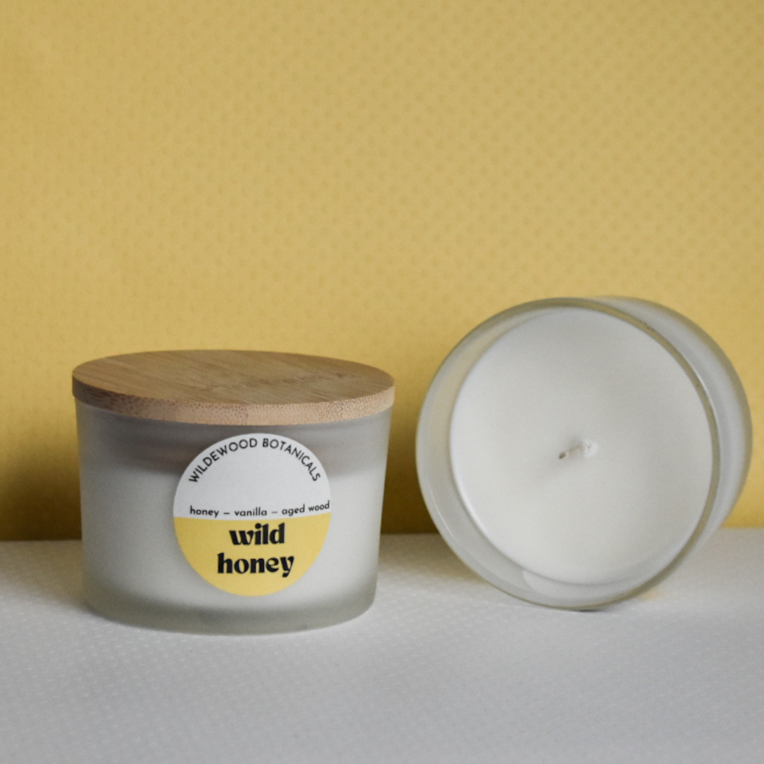 Wild Honey Soy Candle - Wildewood Botanicals